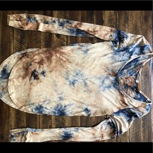Tie-dye long sleeve